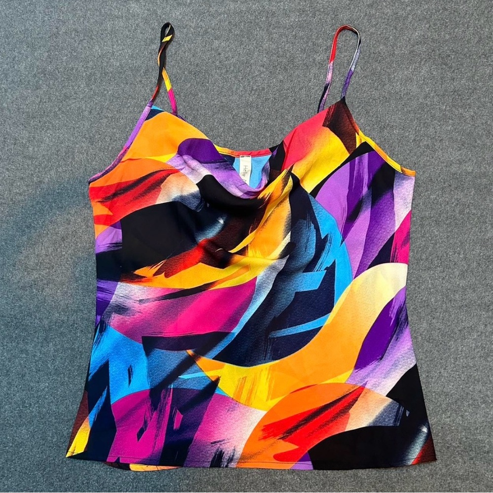 Colorful Abstract Tank Top - Picture 2 of 5